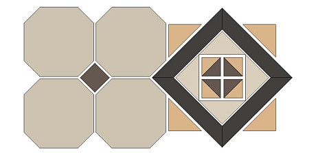 Мозаика ODESSA 1 SHEET (19.9x35)