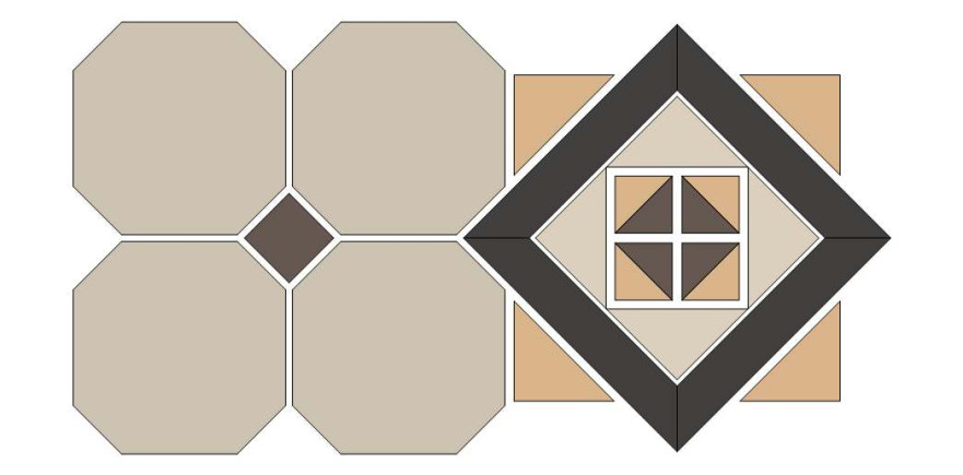 Мозаика ODESSA 1 SHEET (19.9x35)