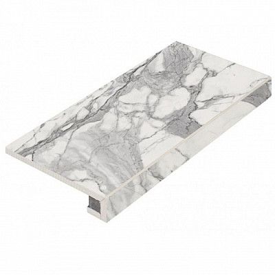 Ступень угловая правая Charme Evo Statuario ScalinoDx 620070001444 (33x160)