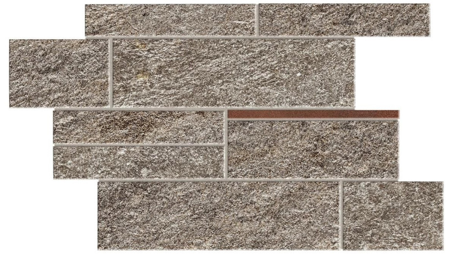 Мозаика Norde Piombo Brick Corten (39x27.8) A599 A599