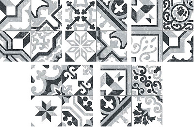 Керамогранит Borne Grey (25x25)