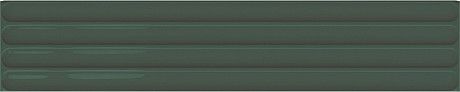 Керамическая плитка Plinto In Green Gloss 10,7*54,2