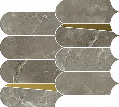 Мозаика Stellaris Tuscania Grey Mosaico Elegant (32.5x36.1)