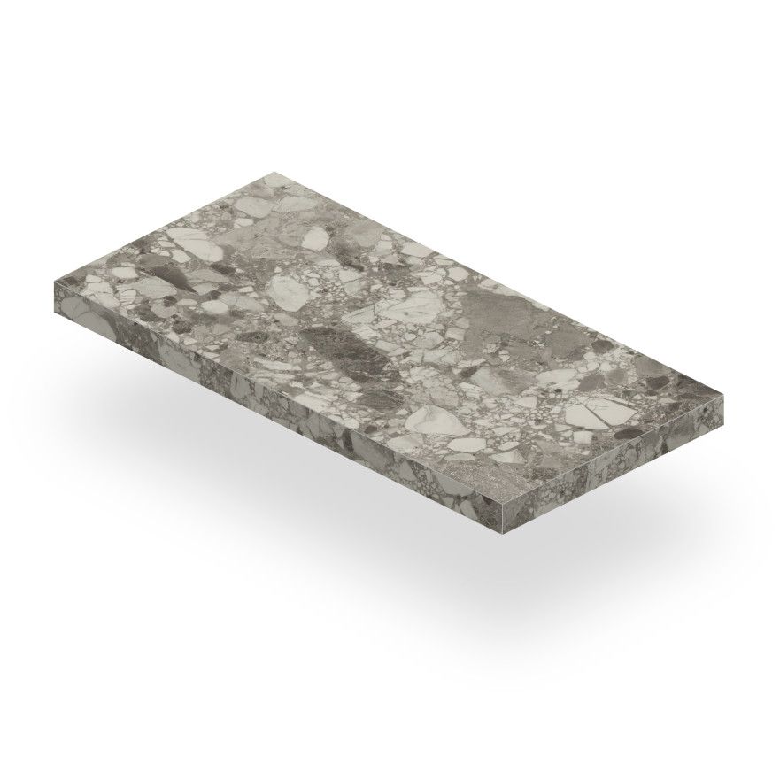 Ступень угловая левая Forte Dei Marmi Ceppo Ap. Pearl Scal. Ang. SX (33x80) 620070002437 620070002437