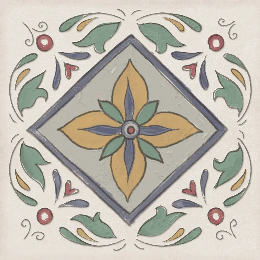 Керамическая плитка Soller Patchwork 00-00108637 (15x15) 00-00108637