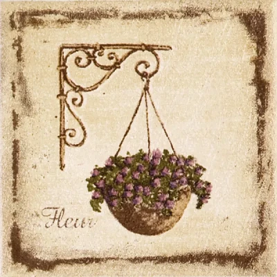 Декор А1911\1221Т Декор Прованс 9,9х9,9