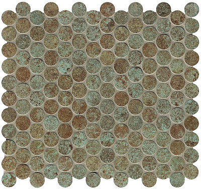 Мозаика Sheer Deco Rust Round Mosaico (29.5x32.5) fPDJ
