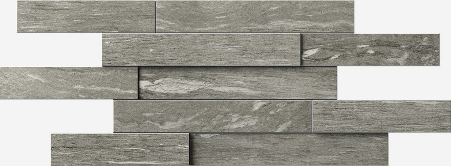 Мозаика Skyfall Grigio Brick 3D 620110000105 (28x78) 620110000105