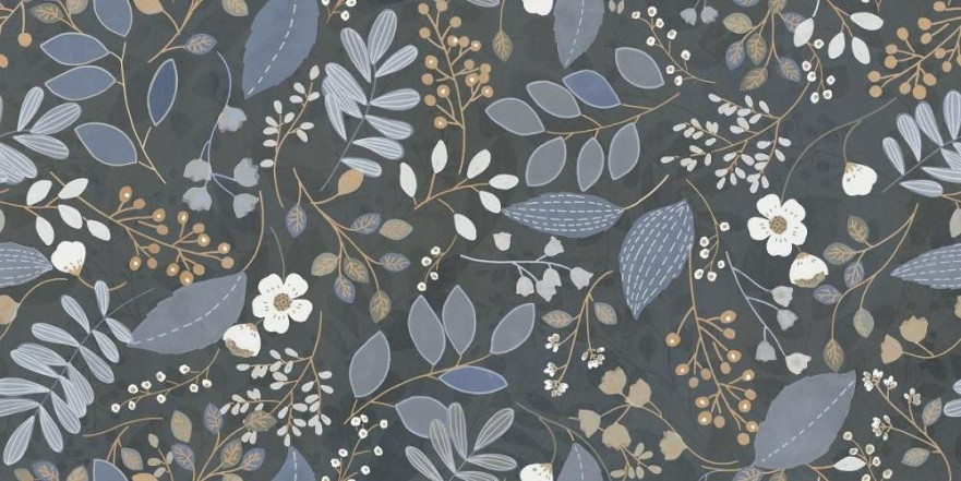 Керамогранит TOUCH EVO DEC. CHARME BLUE RETT (60x120) 12TVDEC02 12TVDEC02