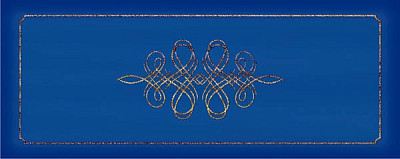 Декор Elissa Bello Blu (20.1x50.5) 908291