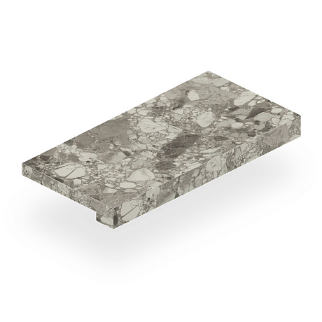 Ступень фронтальная Forte Dei Marmi Ceppo Ap. Pearl Scal. Front. (33x80) 620070002421