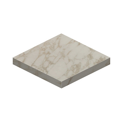 Ступень Marvel Royal Calacatta Scalino Ang. Lapp. (33x33) AFC4