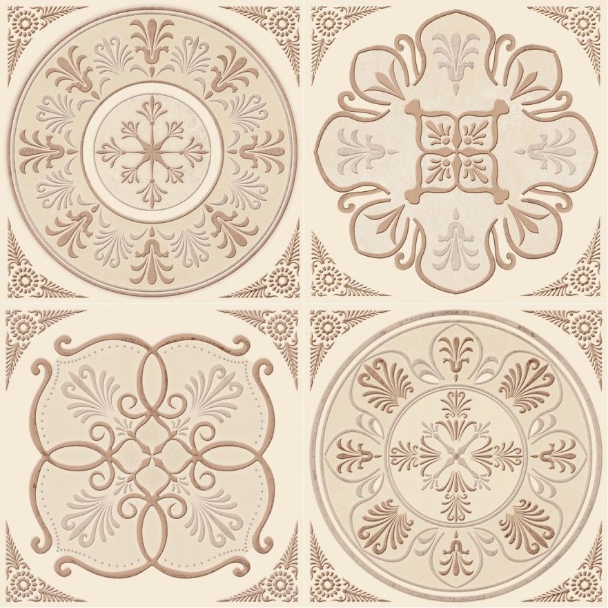 Декор Set Chalet (4pzs) (20x20) ABC0000143