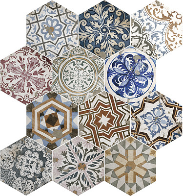 Керамогранит Hexagon Opera (25.4x29.2) 25412