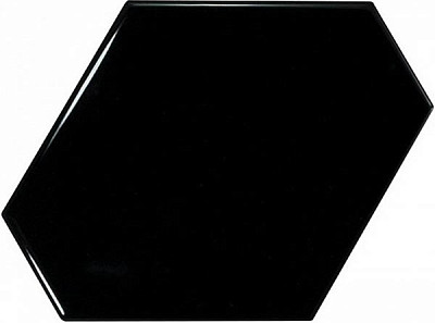 Керамическая плитка Scale Benzene Black (10.8x12.4) 23833
