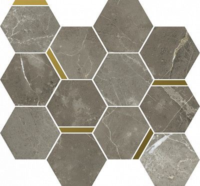 Мозаика Stellaris Tuscania Grey Mosaico Chic (36.8x26.9) 620110000225