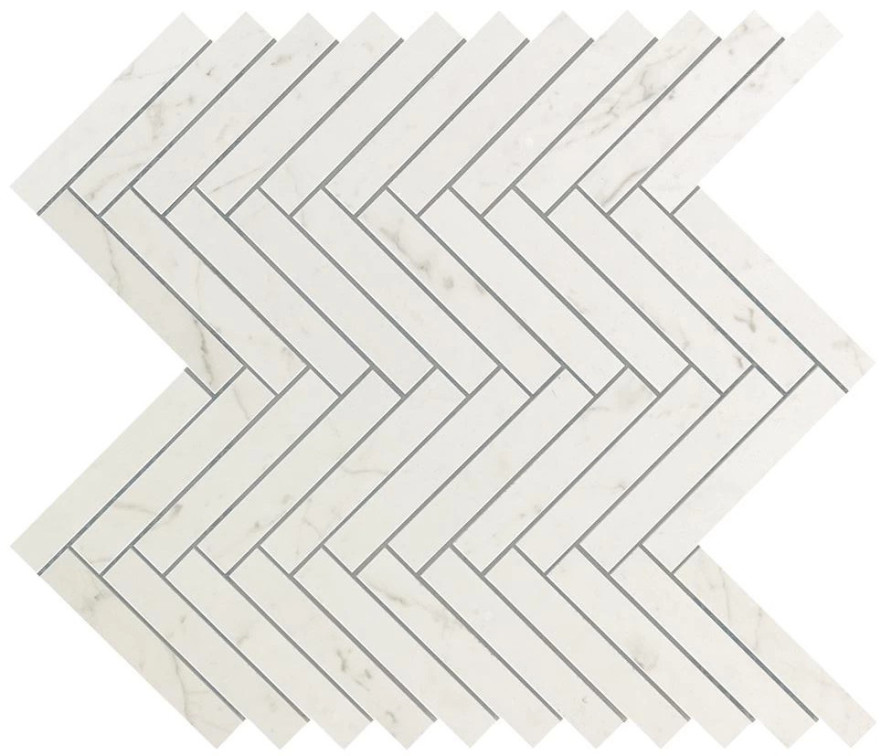 Мозаика Marvel Carrara Pure Herringbone Wall (30.5x30) 9SHC 9SHC