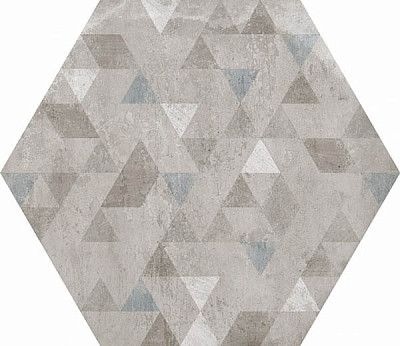 Керамогранит Urban Hexagon Forest Silver (25.4x29.2)