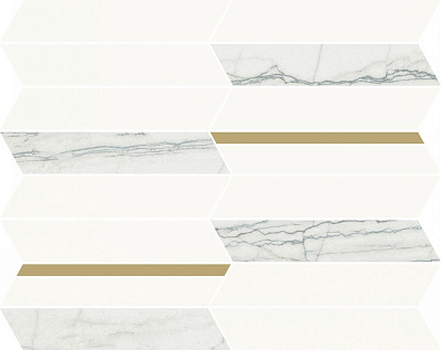 Мозаика Уайт глосcи моз.инфинити 600110000971 (30.7x38.7)