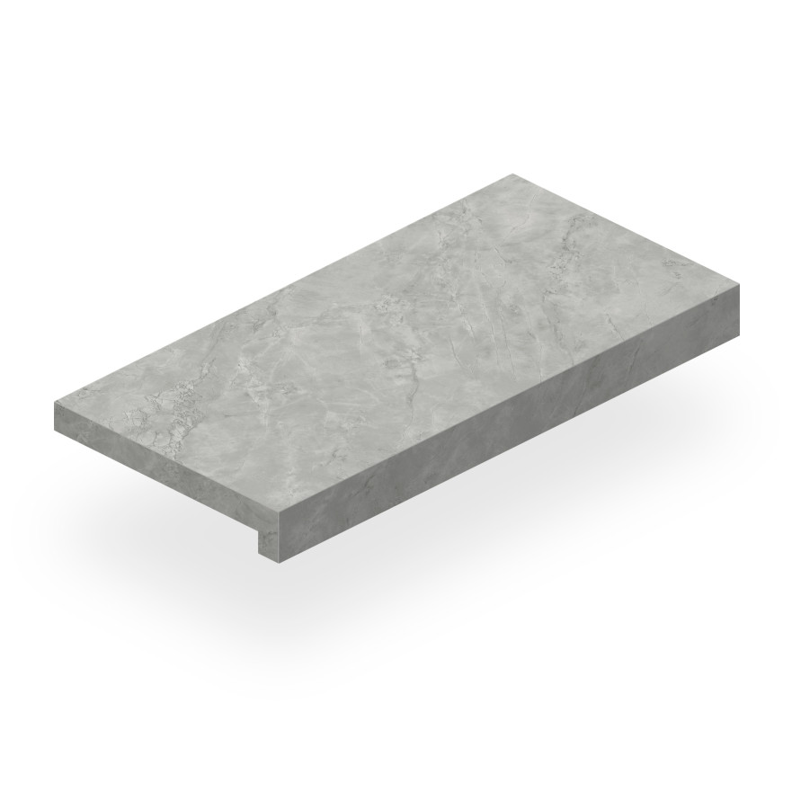 Ступень Marvel Grey Cloud Scalino Matt (33x120) AGIB AGIB