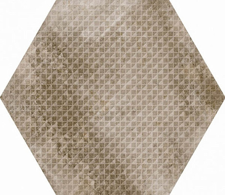 Керамогранит Urban Hexagon Melange Nut Antislip (25.4x29.2)