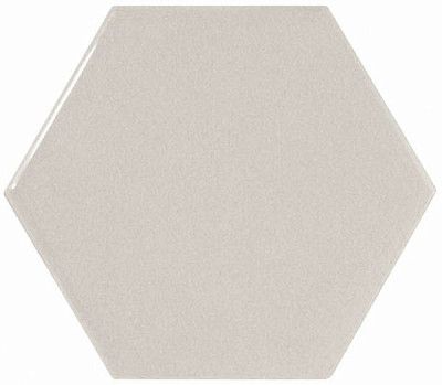 Керамическая плитка Scale Hexagon Light Grey (10.7x12.4) 21912