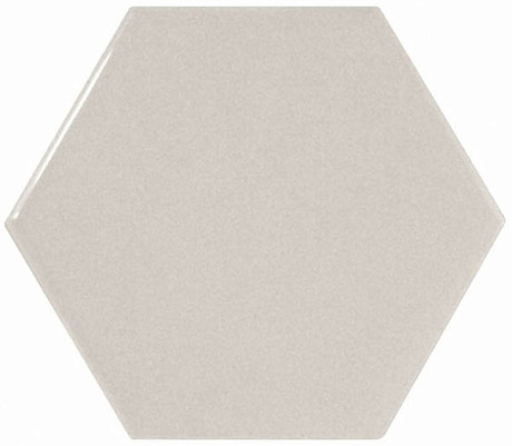 Керамическая плитка Scale Hexagon Light Grey (10.7x12.4) 21912