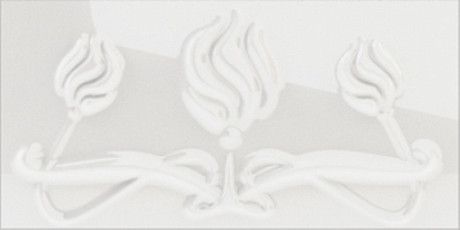 Бордюр LaDiva Listello Torino Latte Lucido