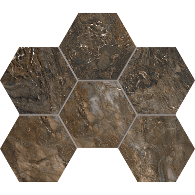 Мозаика BR04 Hexagon (25x28,5) непол.