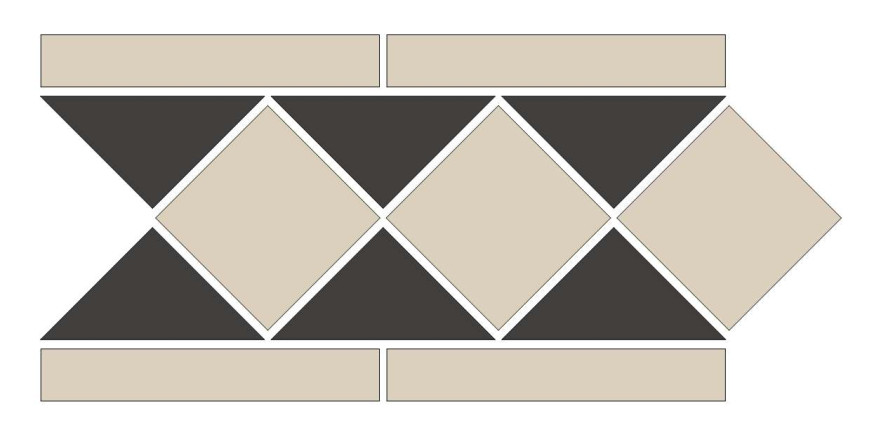 Бордюр CUBIC BORDER (28x15.1)