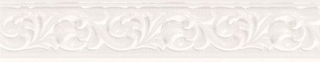 Бордюр Delux White Fregio (6x30.5)
