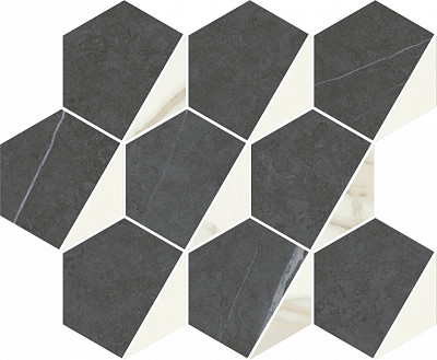 Мозаика Metropolis Mosaico Hexagon Cold 620110000159 (25.4x31)