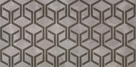 Декор Marvel Grey Fleury Hexagon (40x80) 8MHG