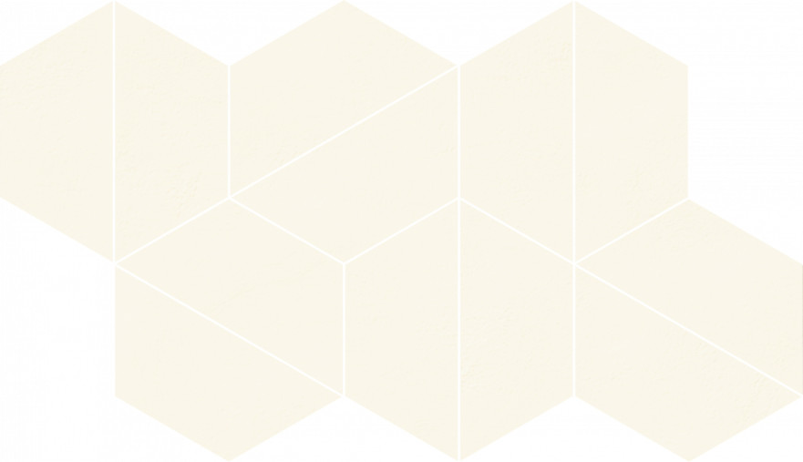 Мозаика White Trapezium (18x31.4) 620110000127 620110000127