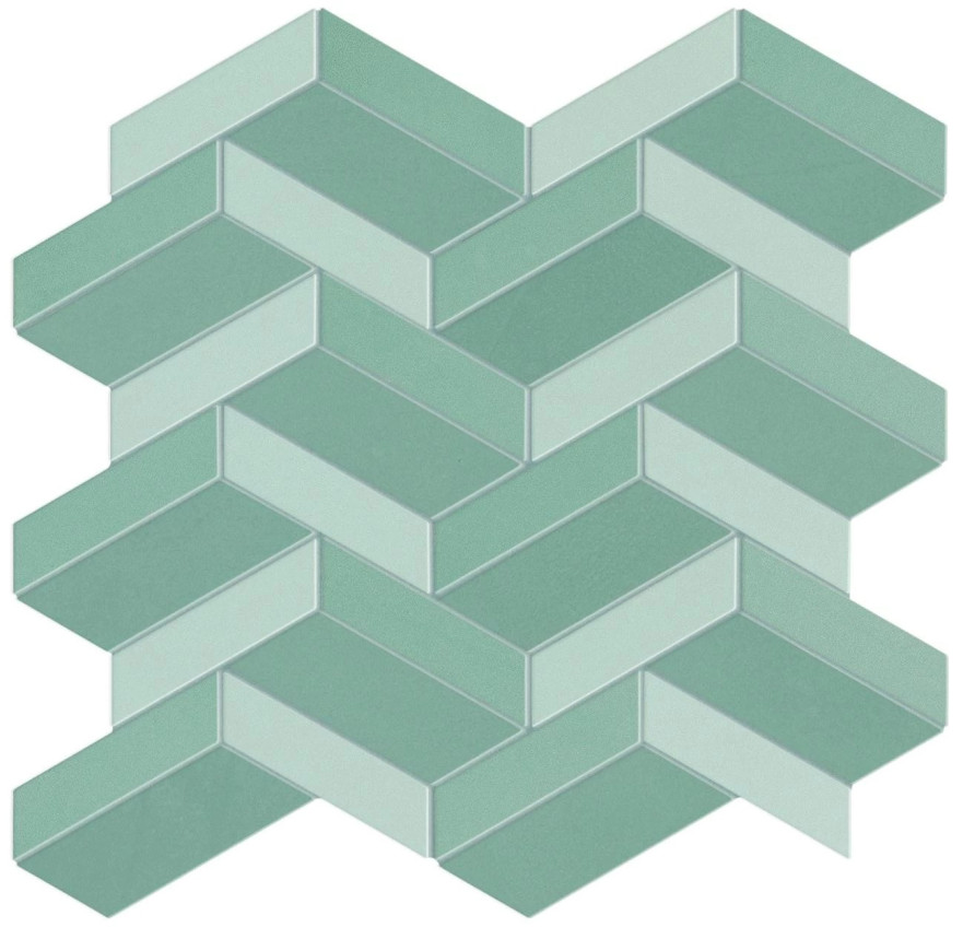 Мозаика Prism Moss Wiggle (30.6x32.4) A40B A40B