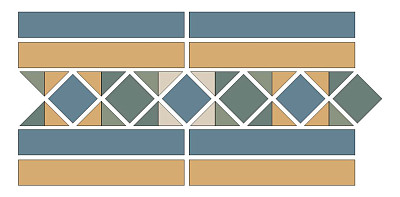 Бордюр ABU DHABI BORDER (28.1x14.7)