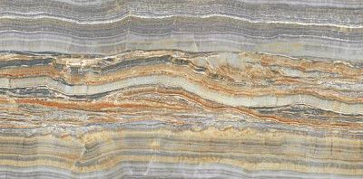 Керамогранит Ultra Onici GREY ONYX VEIN Cut Lev. Silk (150х75) 6mm UO6SK157557