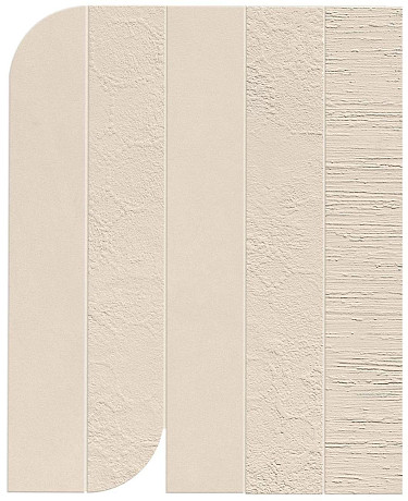 Мозаика Boost Natural Kaolin Mosaico Piano Mix (50x40.5) AHHH