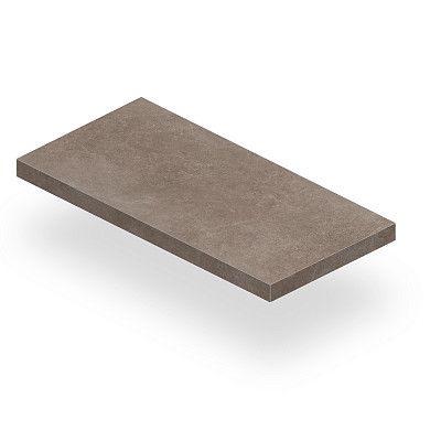 Ступень угловая левая Drift Light Grey Scalino Angolare Sx 620070001396 (33x80)