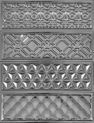 Декор Garden Dec Geometry PVD Plata  (10х30)