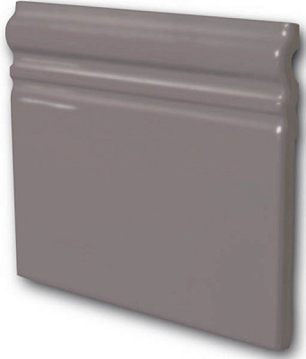 Плинтус Evolution Inmetro Skirting Gris oscuro Brillo (15x15) 21019