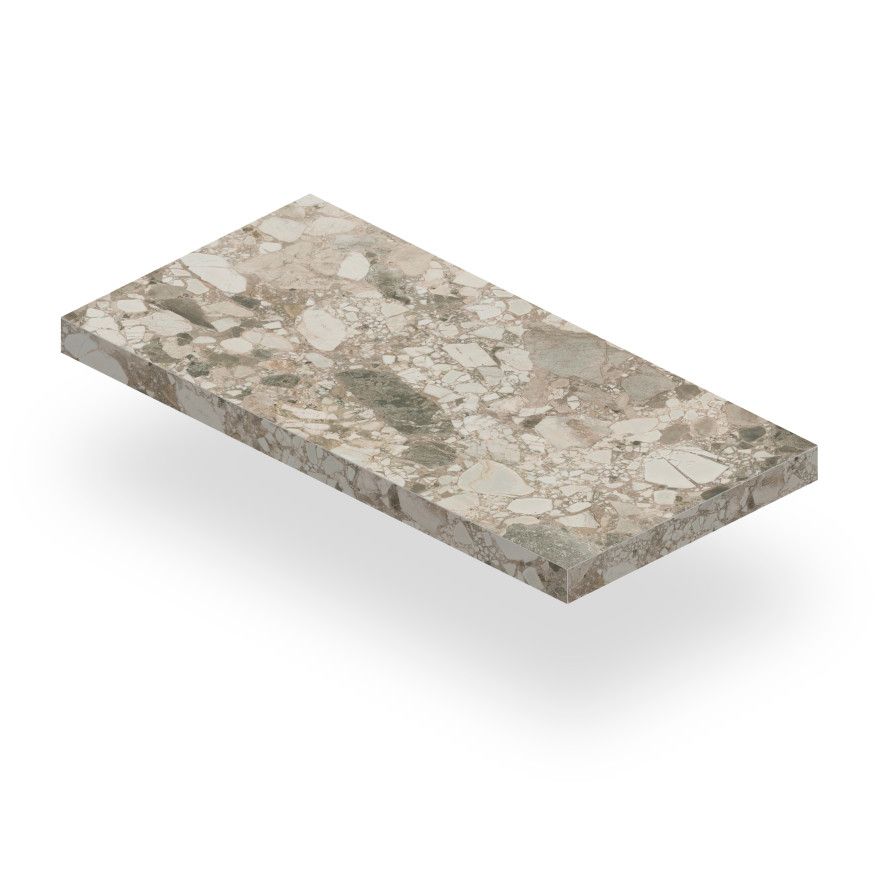 Ступень угловая левая Forte Dei Marmi Ceppo Ap. Cream Scal. Ang. SX (33x80) 620070002438 620070002438