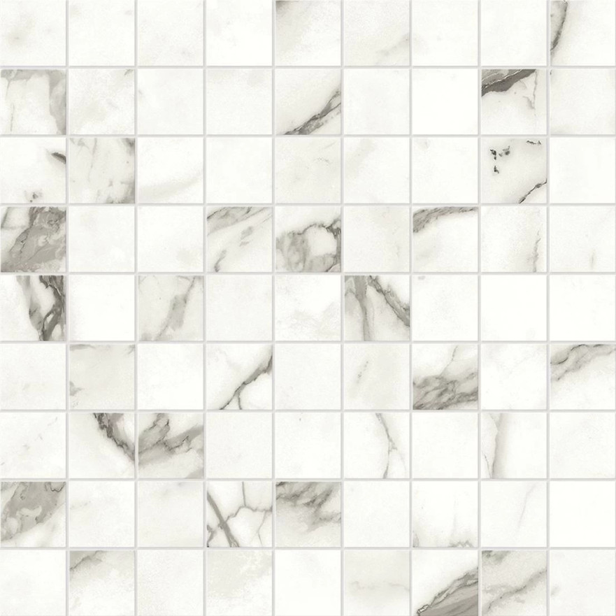 Мозаика Marvel Statuario Supremo MosaicoMatt (30x30) A415 A415