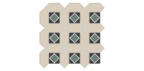 Мозаика ESTORIL GREEN SHEET (30.1x30.1)