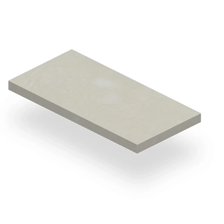 Ступень угловая левая Rinascente Resin White Sc.A.SX/Рин.Ре. Вайт(33x120) 620070002745