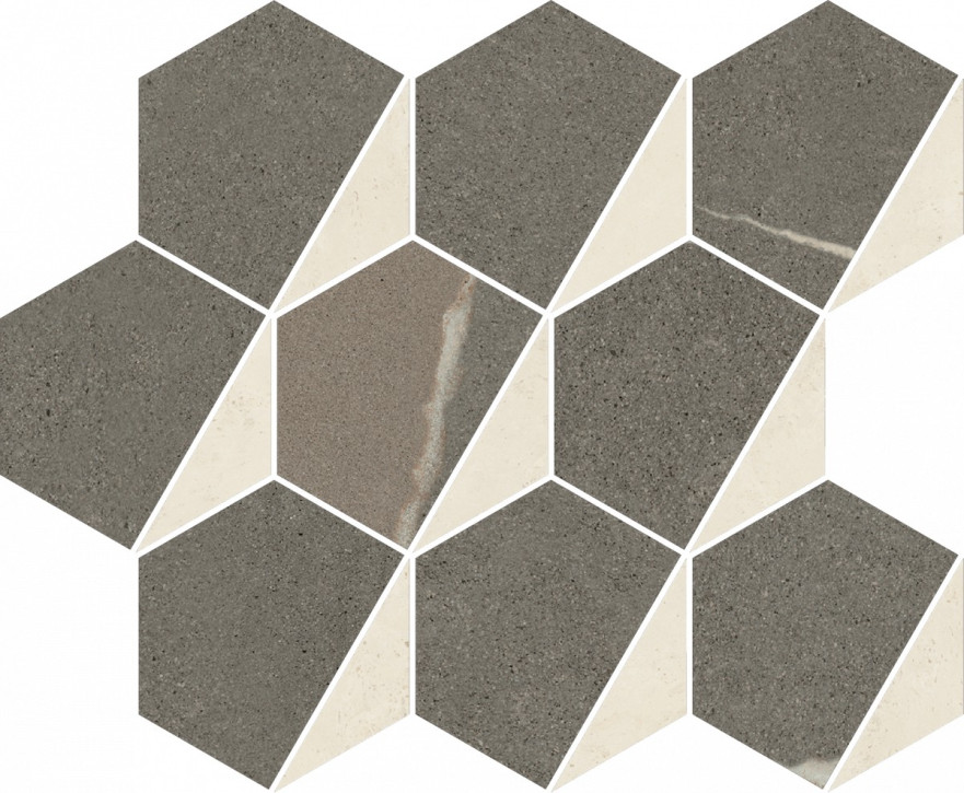 Мозаика Metropolis Mosaico Hexagon Warm 620110000160 (25.4x31) 620110000160