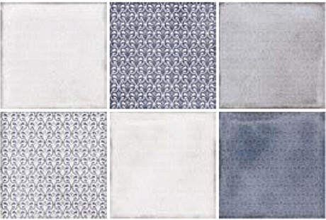 Керамическая плитка Splendours Royal Blue Night (15x15)