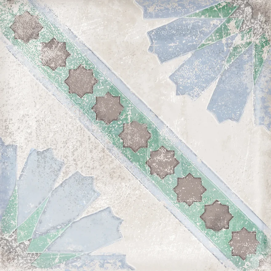 Керамическая плитка Mate Decor Zellige (15x15) 00-00108863 00-00108863