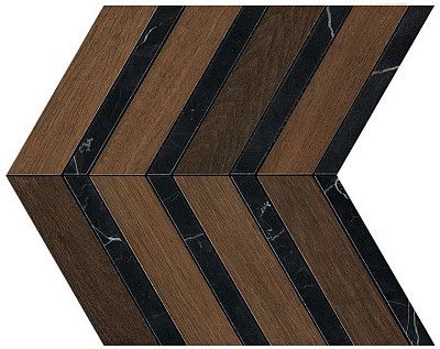 Керамогранит Heartwood Moka Marble Chevron (28.7x29.4) AOYI