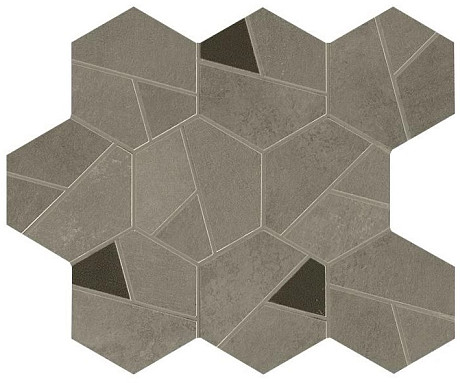 Мозаика Boost Pro Taupe Mosaico Hex Coffee (25.28.5) A0QP